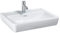 Laufen Waschtisch unterbaufähig Laufen PRO A ohne Hahnloch 600x480 weiß, 8189520001091