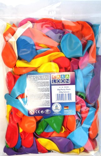 Karaloon G00099 Naturkautschukballons, Bunt