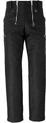 JOB Zunfthose aus Doppelpilot, gerade Form, Farbe schwarz, Größe 102
