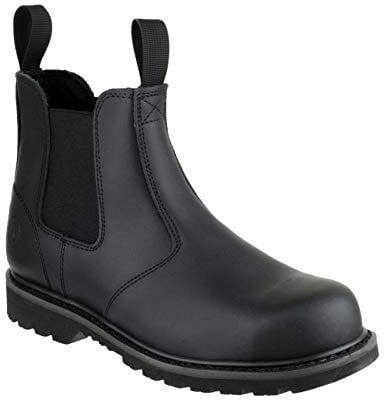 Amblers Steel FS5 Pull-On Dealer Boot Safety Footwear Leather - Size 7