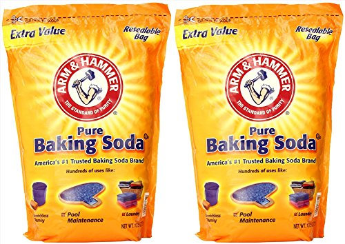 2 x 13.5 Pounds Arm & Hammer Pure Baking Soda (27 Pounds Total)