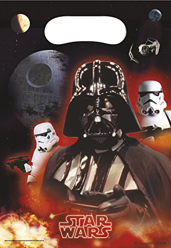 Star Wars Unique Party 71969- Pochettes de fête lot de 6