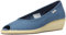 Keen Women's Cortona Wedge Canvas Shoe, Indian Teal, 9.5 M US