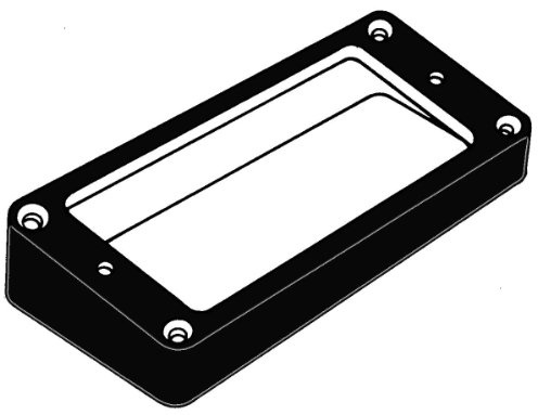 DiMarzio DM1301BK - Mountain Ring - Bridge Position, Black