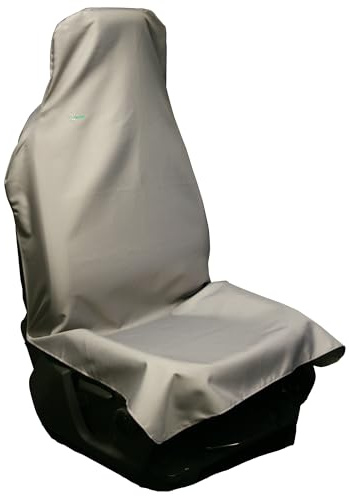 TOWN & COUNTRY COVERS | Fast Fit Universal Seat Cover - Car Seat Cover, Fast Slip-On, Car Seat Protector, Ideal For Mechanics, Car Seat Covers, Waterproof, Oil & Mud Resistant, Simple Fit (Grey)