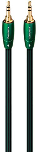 AudioQuest Evergreen 3.5mm Aux Cable – Male to Male Stereo Interconnect
