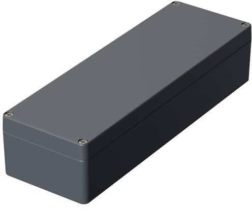 Bopla EUROMAS A 124 01124000 Industrie-Gehäuse 360 x 120 x 81 Aluminium Silber-Grau (RAL 7001) 1 St.