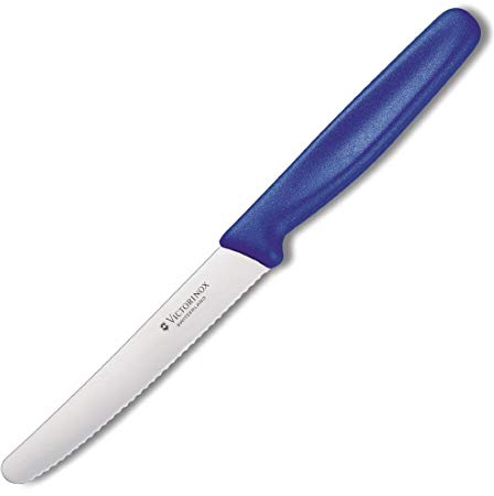 Victorinox Standard Blue Handle Tomato/Table Wavy Edge - 11cm