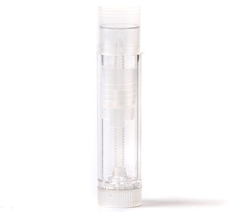 Mystic Moments Lippenpflegestift - Drehstift mit Steckkappe - Natürlich - Transparent - 5ml - 10 Stück