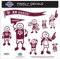 Siskiyou NCAA Sports Fan Shop Texas A&M Aggies Family Sticker Set Large One Size Team Color