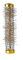 Comair 7000905 Drahtwickler mit Borste, länge 63 mm, 12 stück, gold