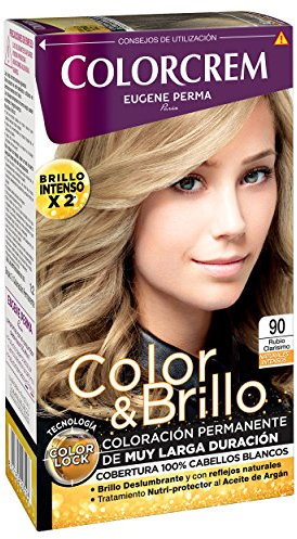 Colorcrem Color & Brillo COLORCREM tinte Rubio Clarisimo Nº 90 caja 1 ud