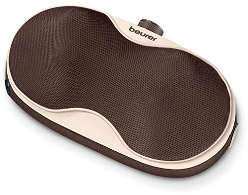 Beurer MG 520 To Go Shiatsu-Massagekissen braun-beige | Entspannungsmassage zur Erholung der Muskulatur und Regeneration