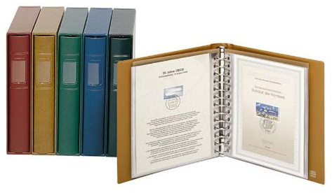 Lindner 1103E - B FDC-Album CLASSIC-blau