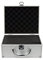 ROC Cases A012 Grey Protective Flight Case L250xW200xH125mm with Cubed Foam Insert and Lid Foam, Safe Storage Toolbox