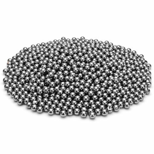 BC Precision (Jaxshot) 3/8 Slingshot Ammo Balls, 100 Qty, Grade A Steel Balls, Easy Grip, Smooth Pull Back, Accurate Flight, Slingshot Hunting