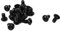 # 6 – 32 x 1/10,2 cm Unc 10.9 acciaio legato hex socket Button testa viti 20 pz