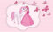 flaggenmeer® Flagge Prinzessin 80 g/m² ca. 90 x 150 cm