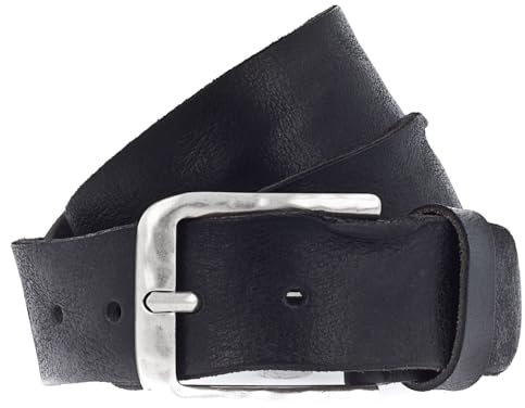 VANZETTI Herren Ledergürtel Made in Germany schwarz 90
