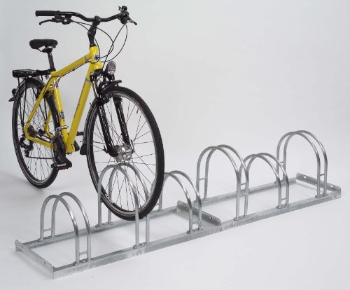 WSM Fahrradständer - Bogenparker Modell 5055 mit 5 Einstellplätzen - einseitig