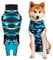 Suitical Recovery Suit Hund, XL, Blau Camouflage