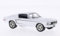 Ford Mustang GT 2+2 Fastback, weiss, 1968, Modellauto, Fertigmodell, Lucky Die Cast 1:43