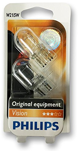 Philips 69739130 Lampen Vision W21/5 W 12 V 21/5 W Lampen Herde Stop oder Rückfahrleuchte Qualität Original ECE R37
