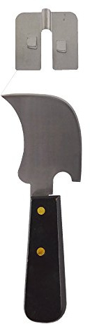 Quarter Moon Knife Groove Vinyl Floor Sciving leather cut trimming knife and weld seam guide Vinyl Weld Kit