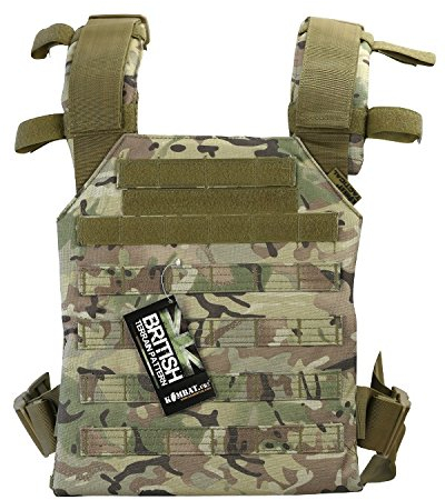 Zip Zap Zooom Combat British Army Military Molle Spartan Plate Carrier Assault Surplus Vest BTP