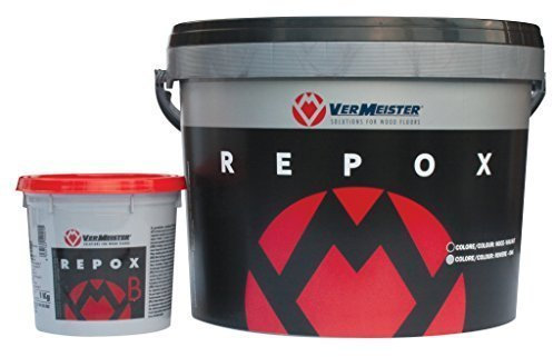 REPOX Adesivo bicomponente epossi-poliuretanico (9+1) PARQUET OFFERTA Vermeister NUOVO