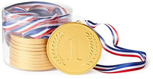 Steenland Chocolate Foiled Medals, Pack of 10