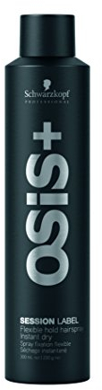 Schwarzkopf OSiS Session Label Haarspray Flexible Hold, 1er Pack, (1x 300 ml)