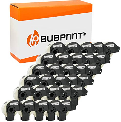 Bubprint 30 Etiketten kompatibel als Ersatz für Brother DK-11204 DK 11204 für P-Touch QL1050 QL1060N QL500 QL550 QL560 QL570 QL580N QL700 QL710W QL720NW 17x54mm