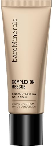 bareMinerals Complexion Rescue Tinted Moisturizer for Face with SPF 30 + Hyaluronic Acid, Hydrating Tinted Mineral Sunscreen for Face, Skin Tint, Vegan