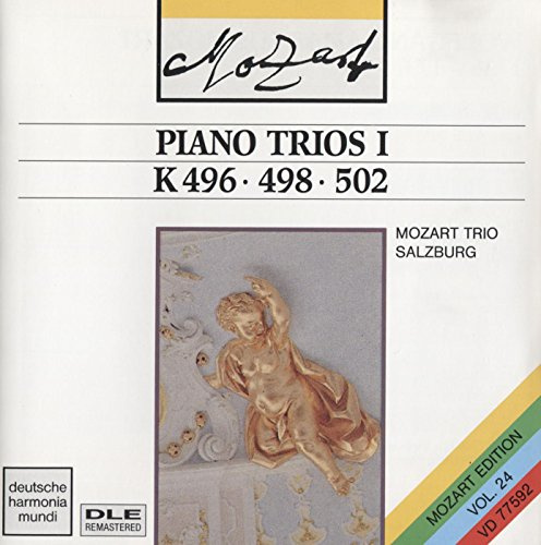 Mozart Edition Vol. 24: Piano Trios I K 496. 498. 502