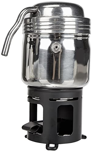 Esbit Edelstahl Kaffeekocher - Camping Kaffeemaschine mit Topf und Stand für 200 ml Kaffee - für Trockenbrennstoff