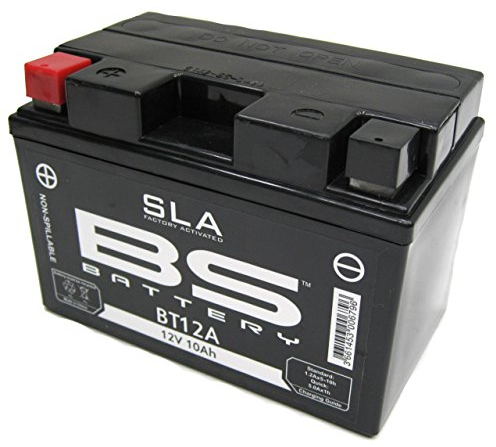 BS battery 300679 bt12 a AGM SLA Moto Batterie Noir