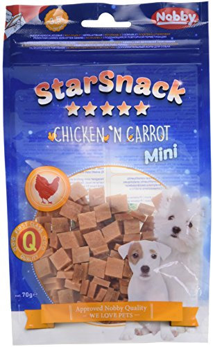 Nobby StarSnack MINI Chicken`n Carrot, 1 Tüte (1 x 70 g)