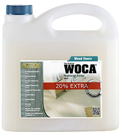 WOCA Holzbodenseife 3 Liter weiß