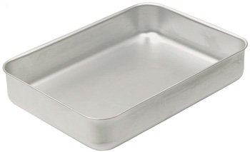 Samuel Groves 14 Professional Aluminium Deep Roasting Tray– Made in England - 37 x 27 x 7cm – Aluminium Bakeware, Non-Toxic Natural Uncoated Roasting Tin – Bakewell Pan (Deep Roasting Tray, 14)