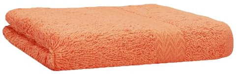 Betz Serviette d'invité 100% Coton Taille 30x50 cm pour Visage Mains Serviette d'invité Premium Couleur Orange