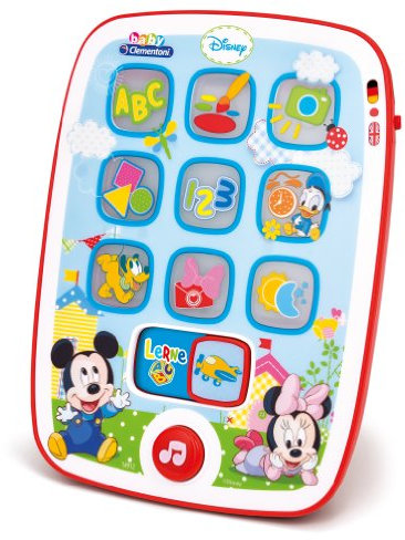 Clementoni Mickey - 69290.3 - Tablette Bébé - Avec Modes Lecture et Apprentissage