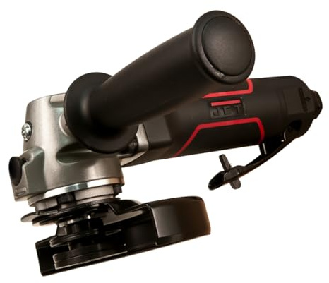 JET 5-Inch Pneumatic Angle Grinder, 12000 RPM (JAT-451), Black