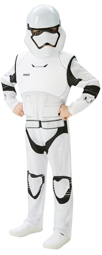 Rubie's 3620268 - EP7 Stormtrooper deluxe child, M, weiß/schwarz Halloween