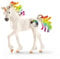SCHLEICH 70525 bayala Spielfigur - Regenbogeneinhorn Fohlen, Spielzeug ab 5 Jahren