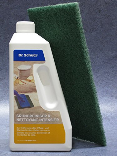 Dr.Schutz Grundreiniger R 750 ml (D/F) + grünes Handpad Aus neuster Abfüllung sofort lieferbar