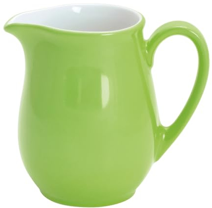 KAHLA 571003A72456C Pronto Colore Milchkännchen 0,25 l fresh lime|hellgrüner Sahnegießer aus Porzellan
