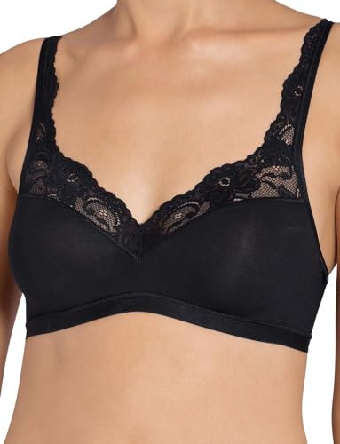 Sloggi Damen Romance SI Bralette, Black, 80B