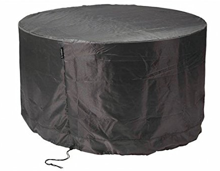 AeroCover Schutzhülle für Sitzgruppen, in anthrazit, aus Ripstop-Gewebe, Ø200 x 85 cm