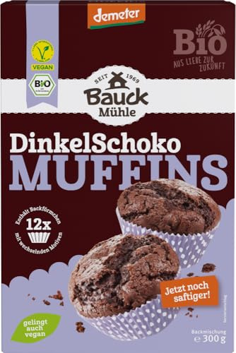 Bauckhof Dinkel-Schoko-Muffins-Backmischung (300 g) - Bio